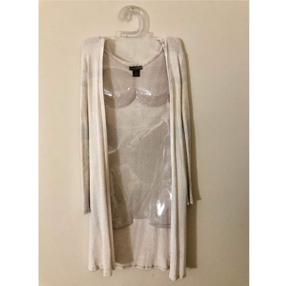 See You Monday - off white, long sleeved cardigan